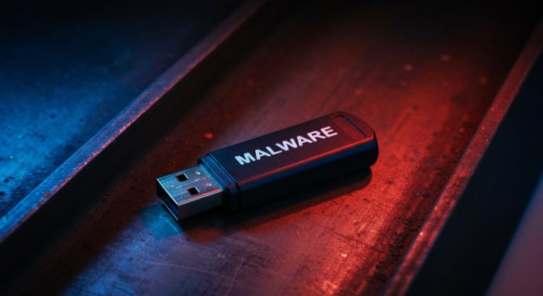 USB with Malware