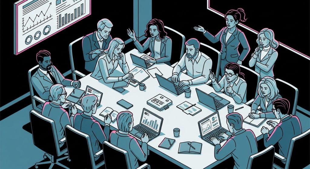 Cybersecurity Tabletop Exercise in progress